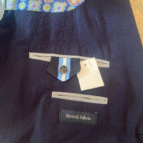 Tailorbyrd Collection Seersucker Blazer 48R - Picture 4 of 4